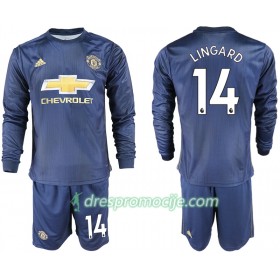 Manchester United Dres LINGARD 14 Dječji Treći 2018/19 Dugim Rukavima